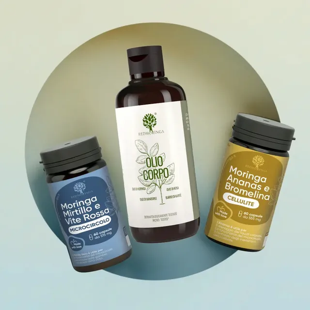 RedMoringa Anticellulite Trattamento Intensivo Drenante Interno Esterno