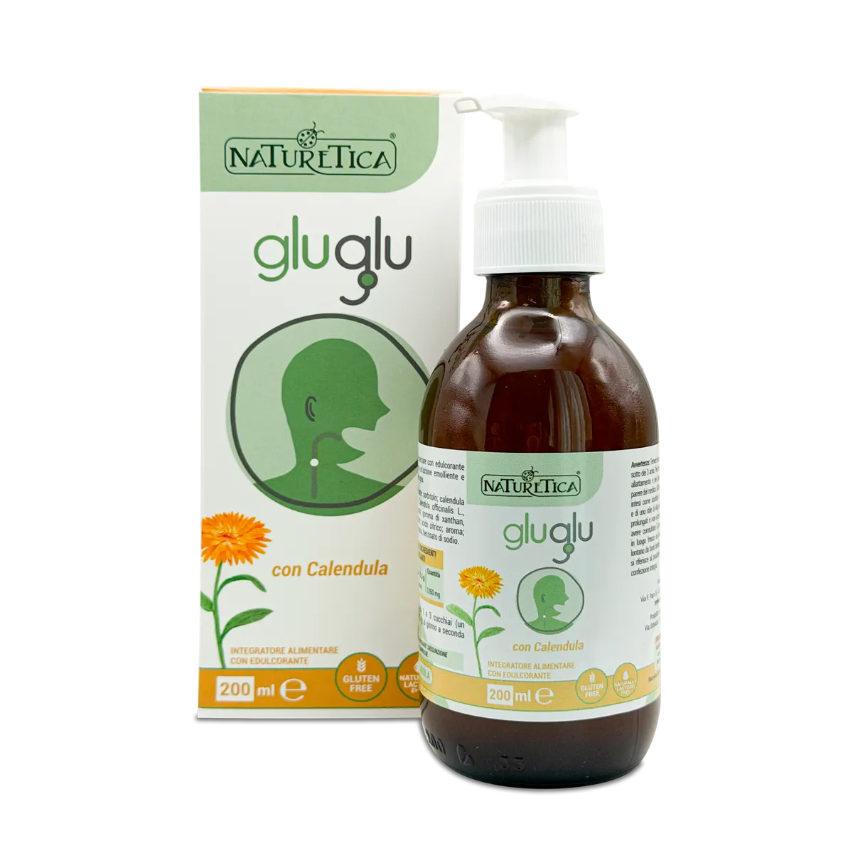 Naturetica Bielli GluGlu spray orale calendula gusto fragola