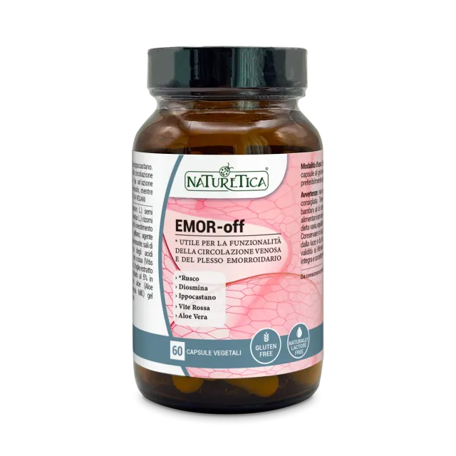 Naturetica Bielli Emor-off integratore microcircolo vegano