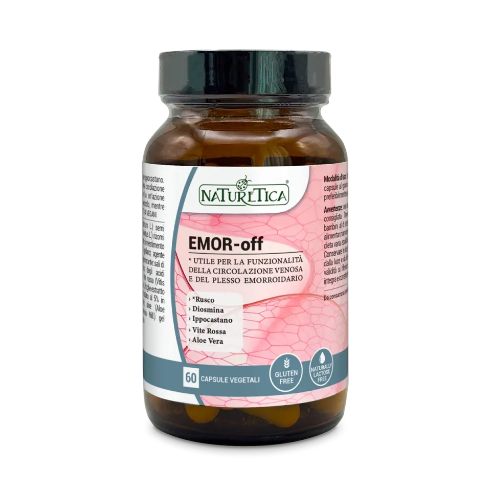Naturetica Bielli Emor-off integratore microcircolo vegano