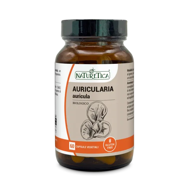 Naturetica Auricularia Auricula-Judae Kikurage integratore vegano