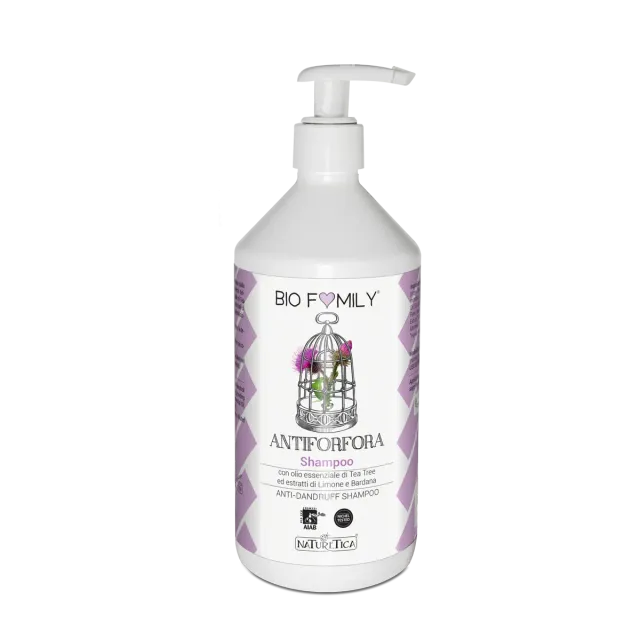 Naturetica Bielli Biofamily shampoo antiforfora tea tree