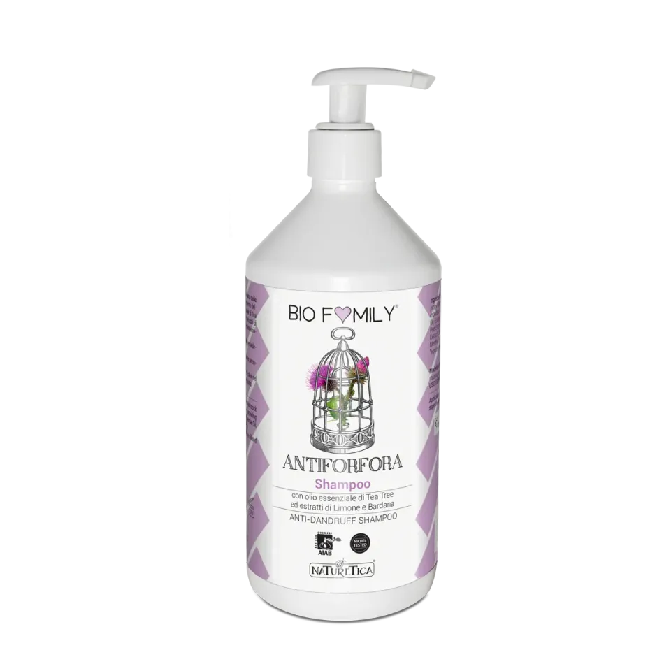 Naturetica Bielli Biofamily shampoo antiforfora tea tree