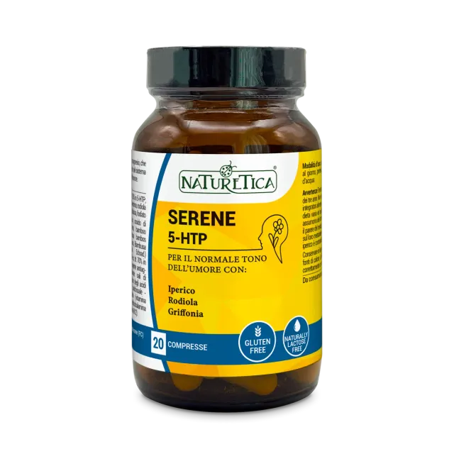 Naturetica Bielli Serene 5-HTP integratore umore rilassante