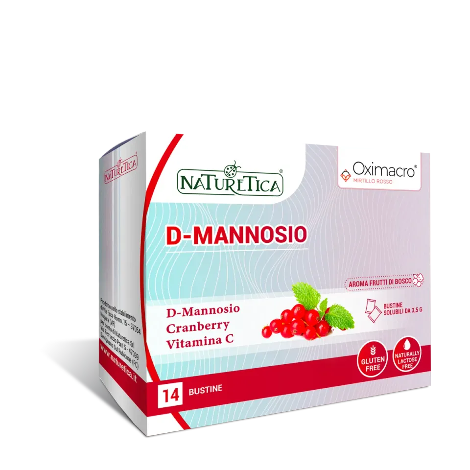 Naturetica D-Mannosio Cranberry bustine vie urinarie