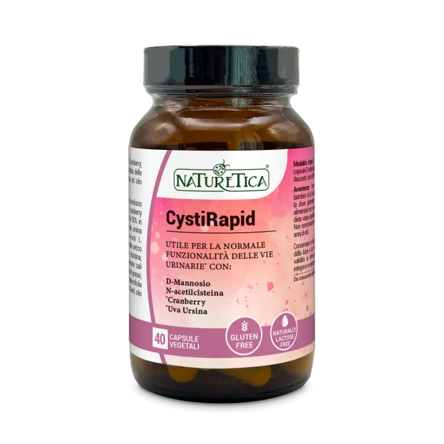 Naturetica Bielli Cysti Rapid integratore vie urinarie vegano