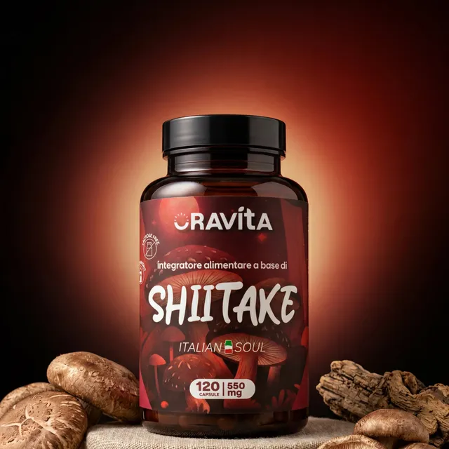 RedMoringa Oravita Shiitake estratto immunità e vitalità