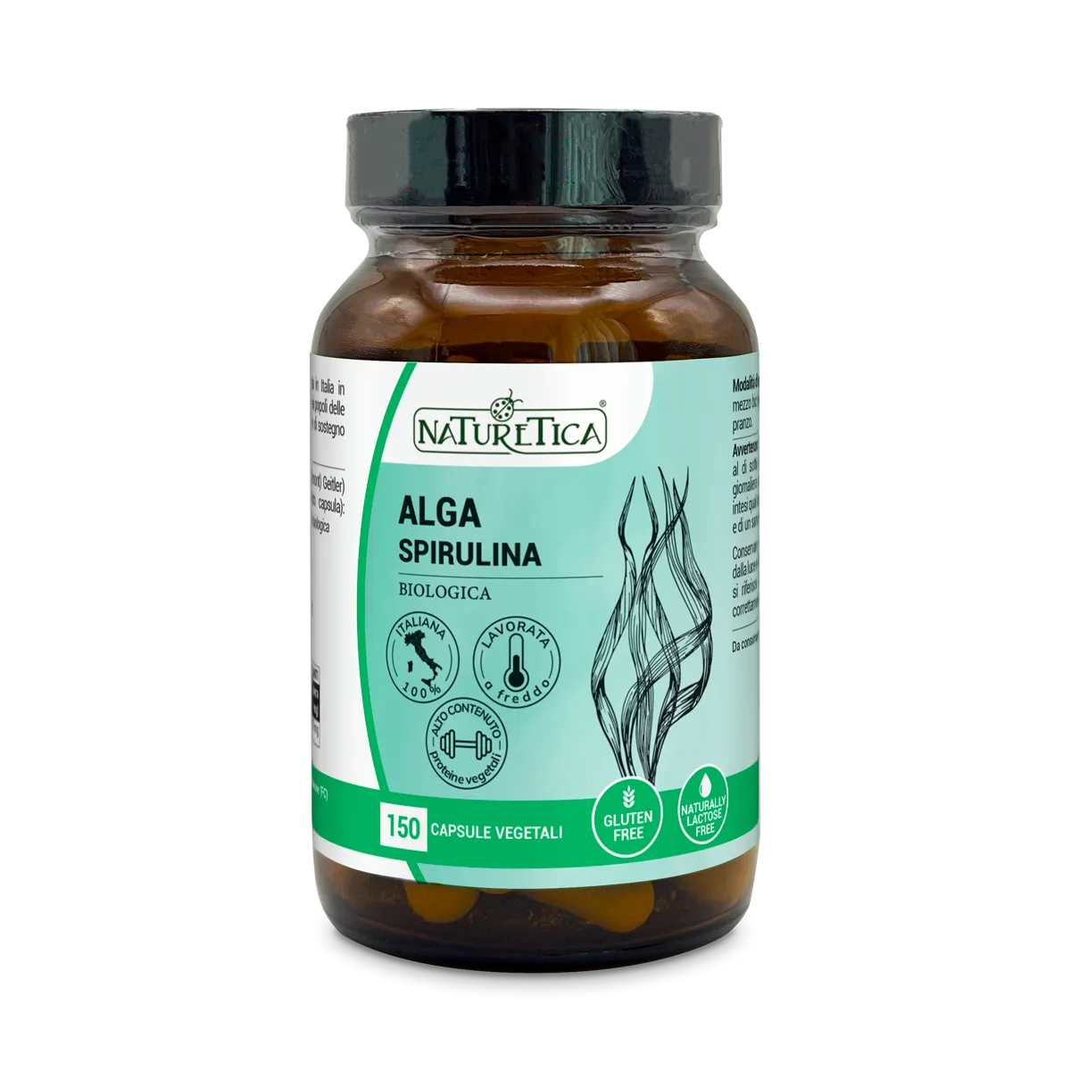 Naturetica Bielli Alga Spirulina Bio integratore 75 giorni