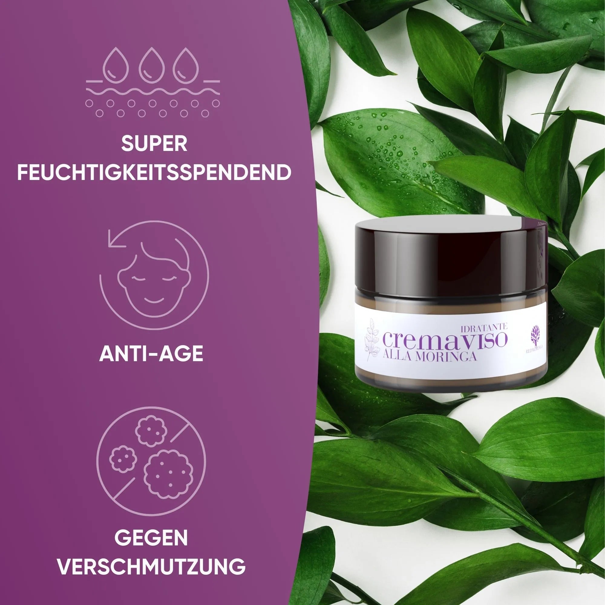 RedMoringa Moringa Beauty trattamento viso set regalo antiage