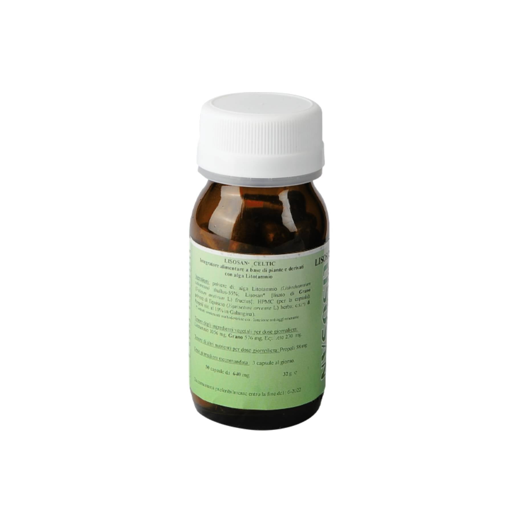Agri-San Celtic Lisosan integratore ossa 3 opercoli alga