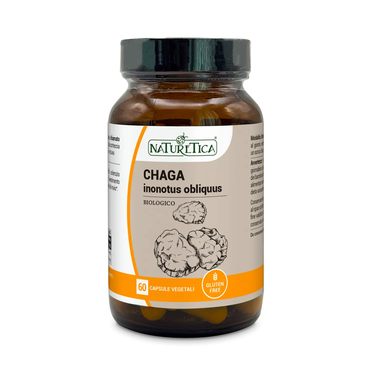 Naturetica Bielli Chaga Inonotus Obliquus integratore difese immunitarie