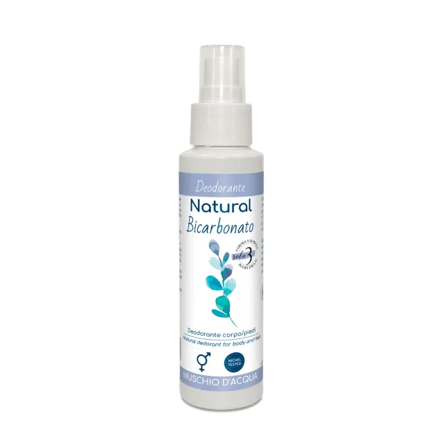 Naturetica Bielli Natural Bicarbonato Deodorante Muschio d'Acqua