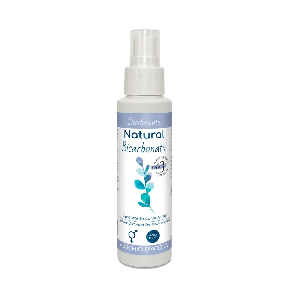 Naturetica Bielli Natural Bicarbonato Deodorante Muschio d'Acqua