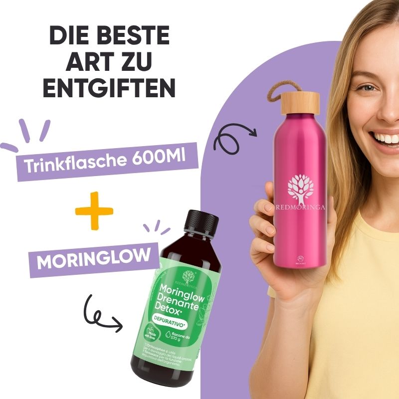 RedMoringa Moringlow Drenante Liquido Detox 500 ml 11 erbe