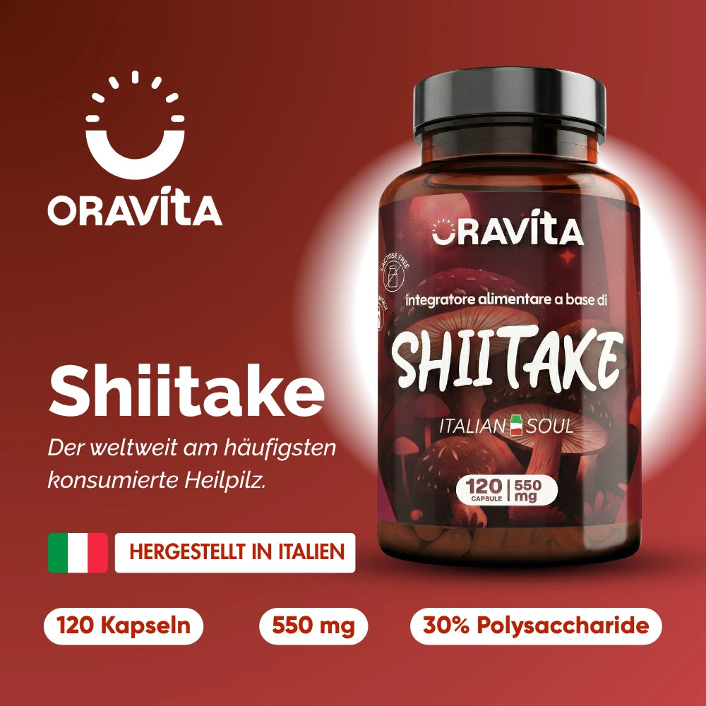 Oravita Shiitake Estratto Titolato capsule 1 flacone difese