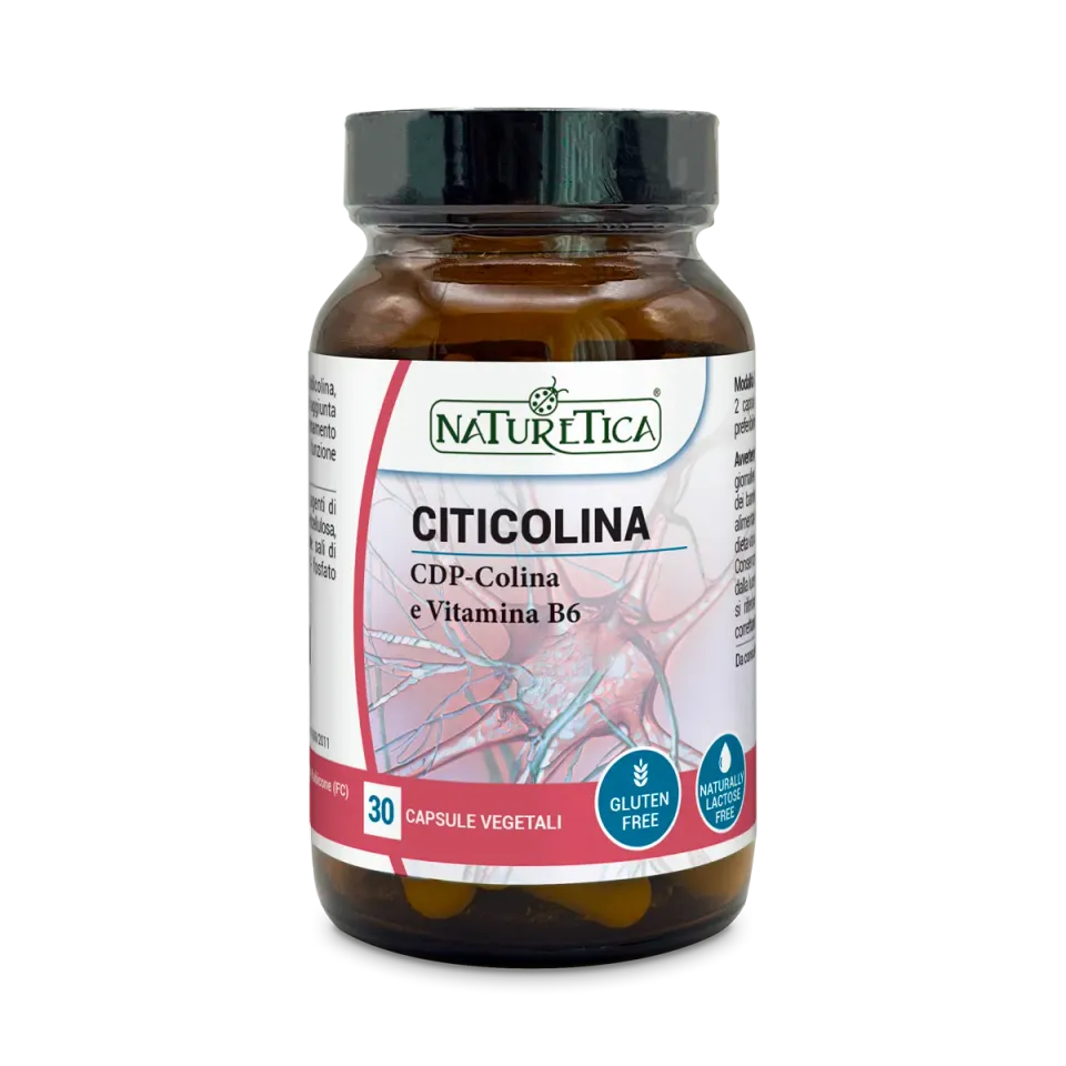 Naturetica Bielli Citicolina integratore alto dosaggio vegano