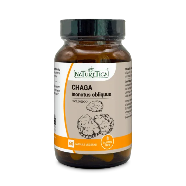 Naturetica Bielli Chaga Inonotus Obliquus integratore difese immunitarie
