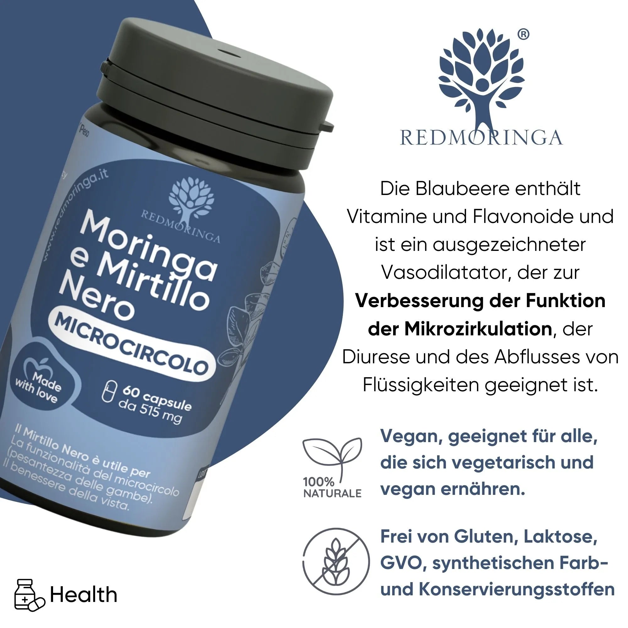 RedMoringa Anticellulite Trattamento Intensivo Bromelina Drenante
