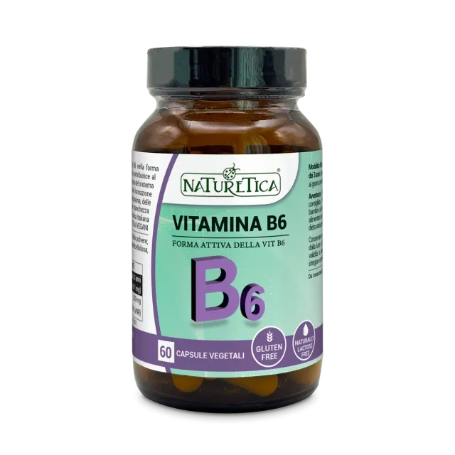Naturetica Vitamina B6 attiva integratore stanchezza e sistema nervoso