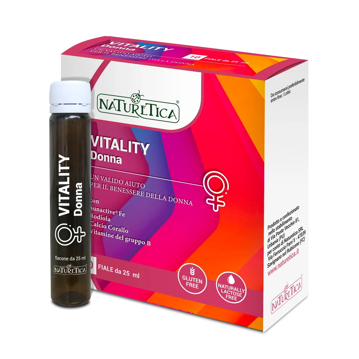 Naturetica Bielli Vitality Donna integratore ferro stanchezza