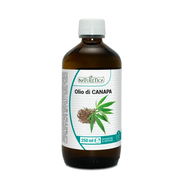 Naturetica Bielli Olio di Canapa integratore omega 3 vegano