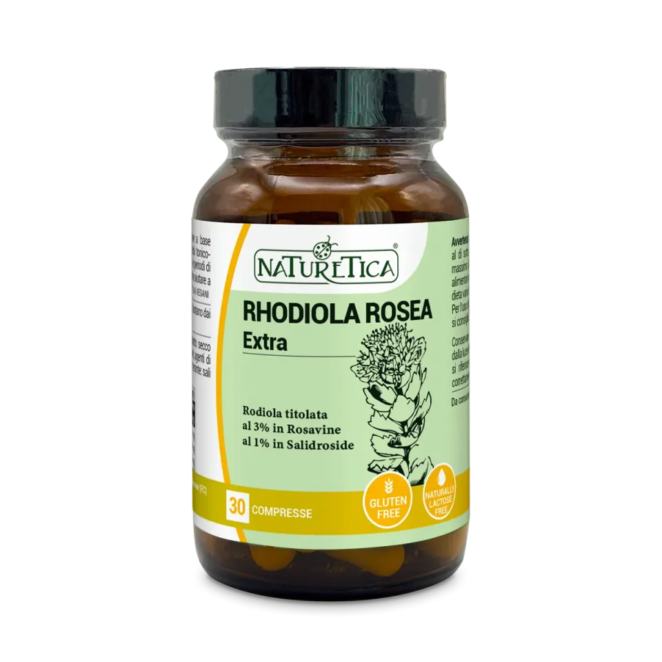 Naturetica Bielli Rhodiola Rosea Extra Integratore Vegano