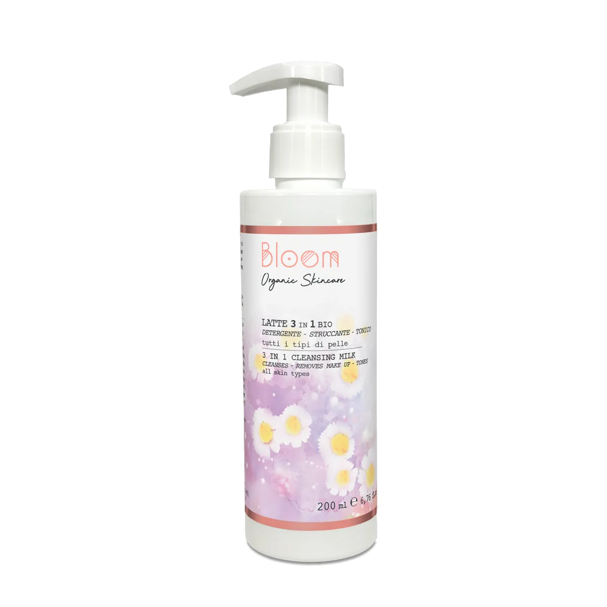 Naturetica Bielli Latte Detergente 3 in 1 BIO viso vegano