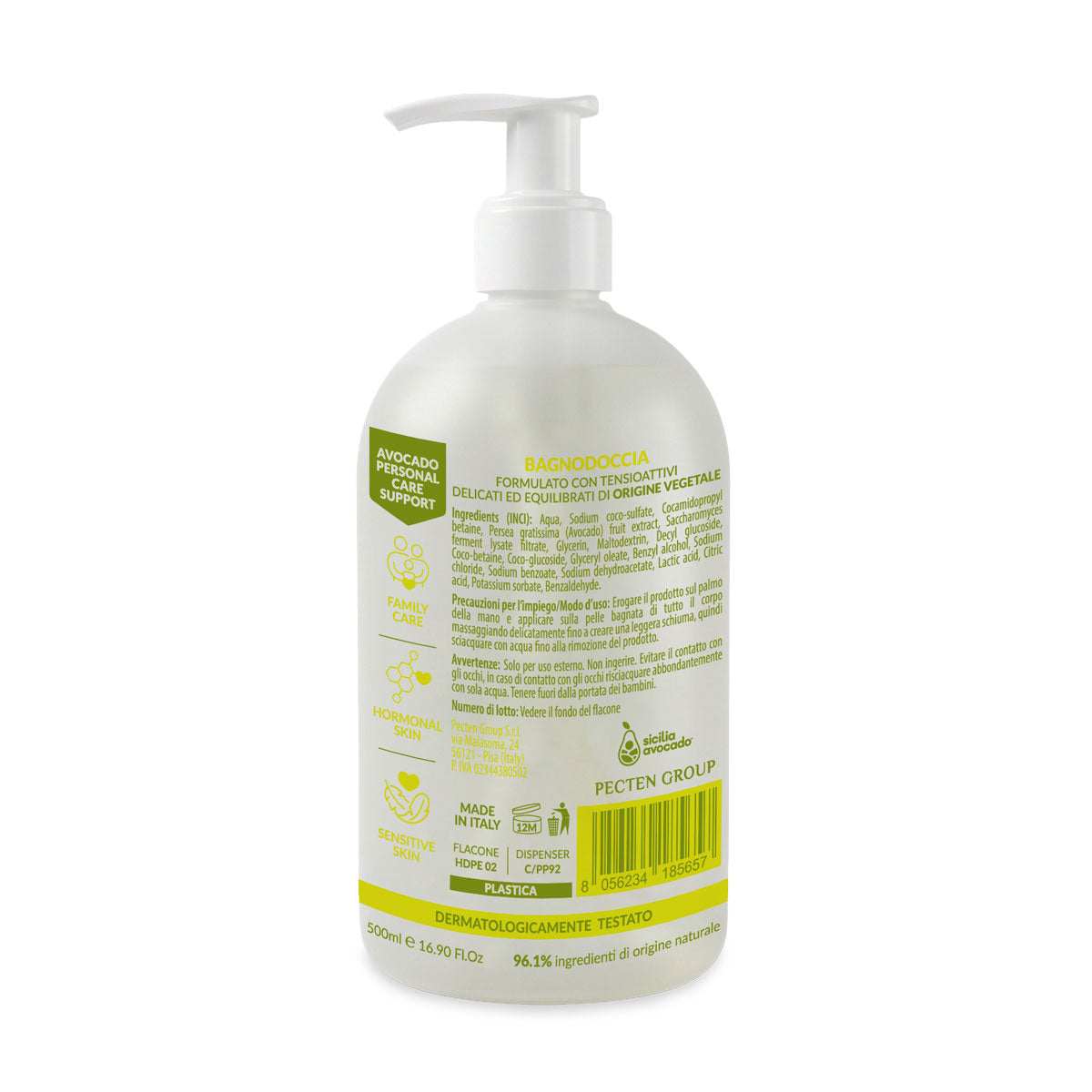 Deavocado Daily Support pack ormonale intimo e corpo 3 pezzi