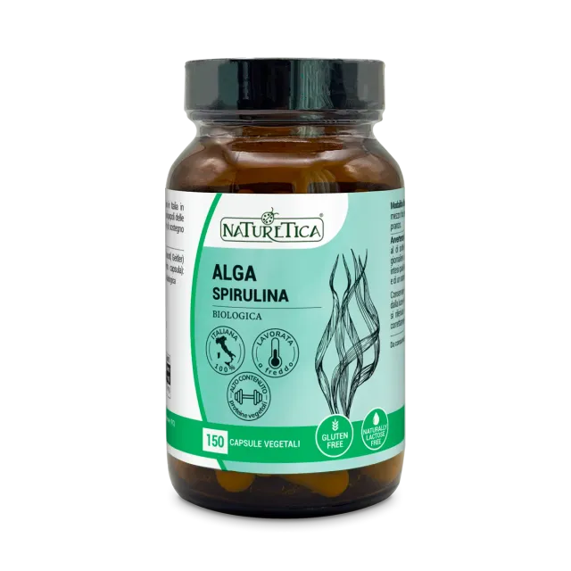 Naturetica Bielli Alga Spirulina Bio integratore 75 giorni