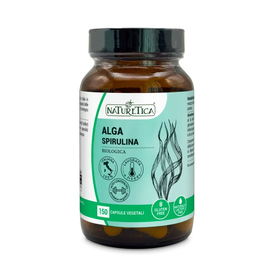 Naturetica Bielli Alga Spirulina Bio integratore 75 giorni