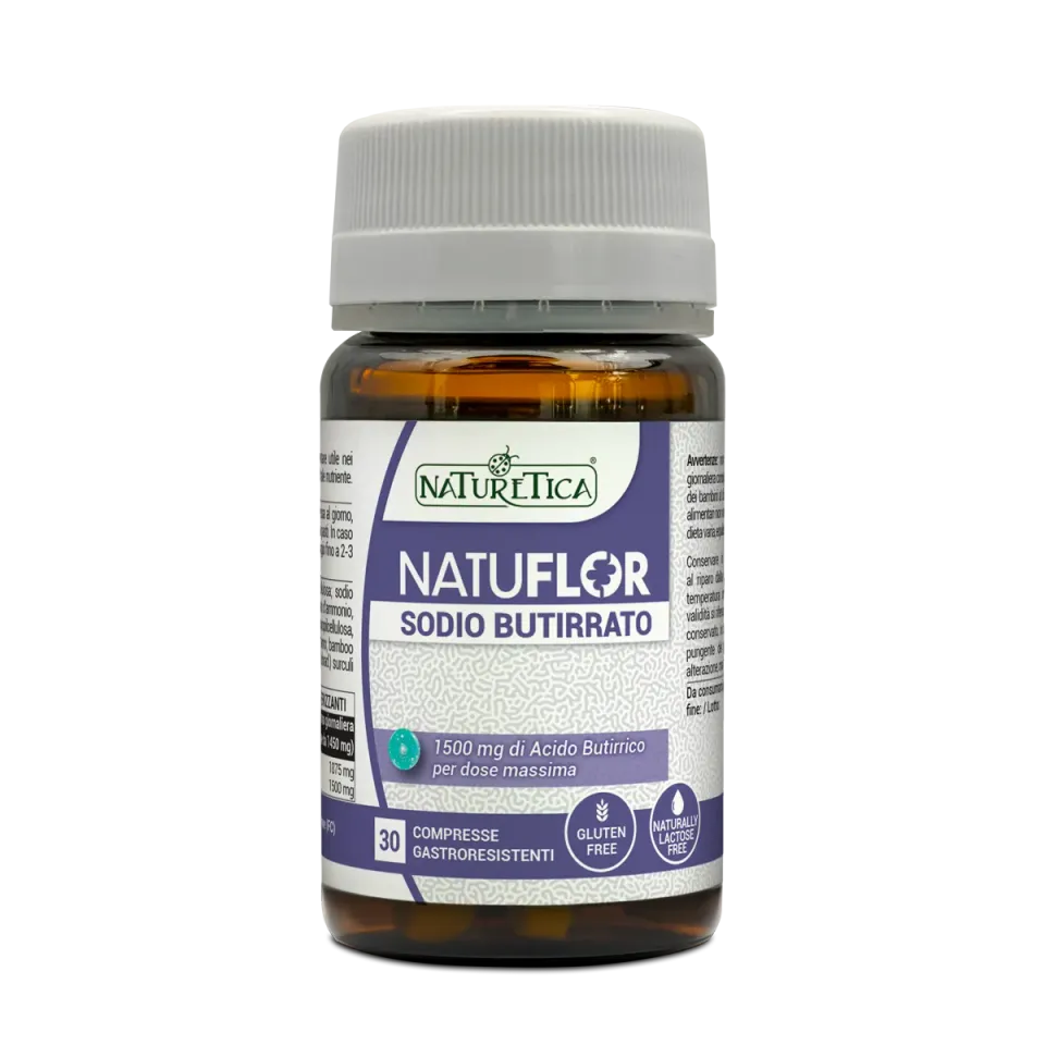 Naturetica Natuflor Sodio Butirrato integratore vegano