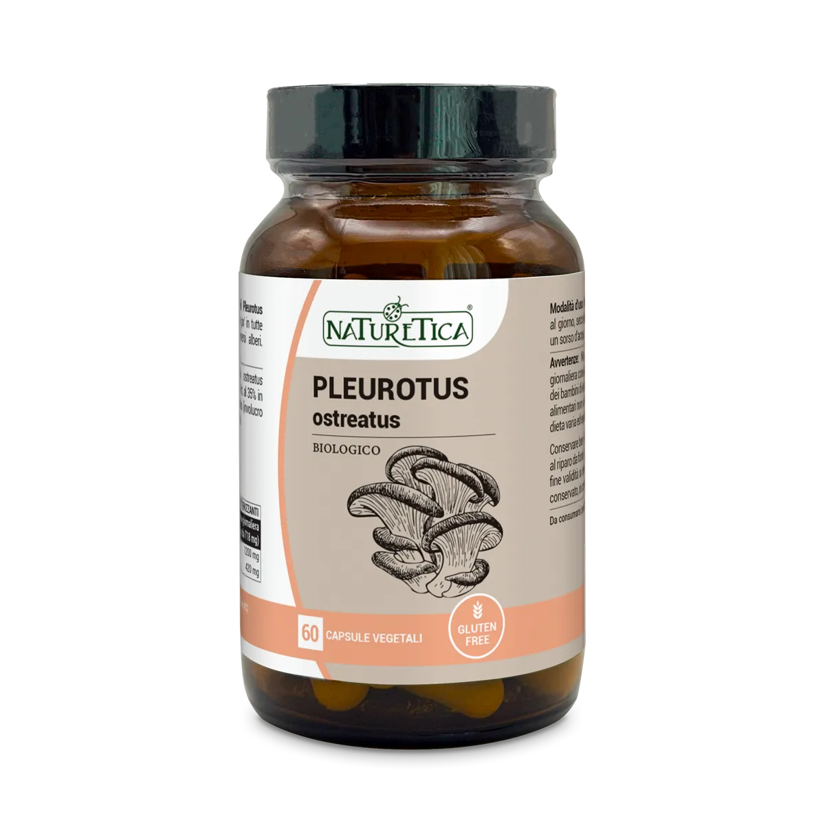Naturetica Bielli Pleurotus Ostreatus Hiratake integratore
