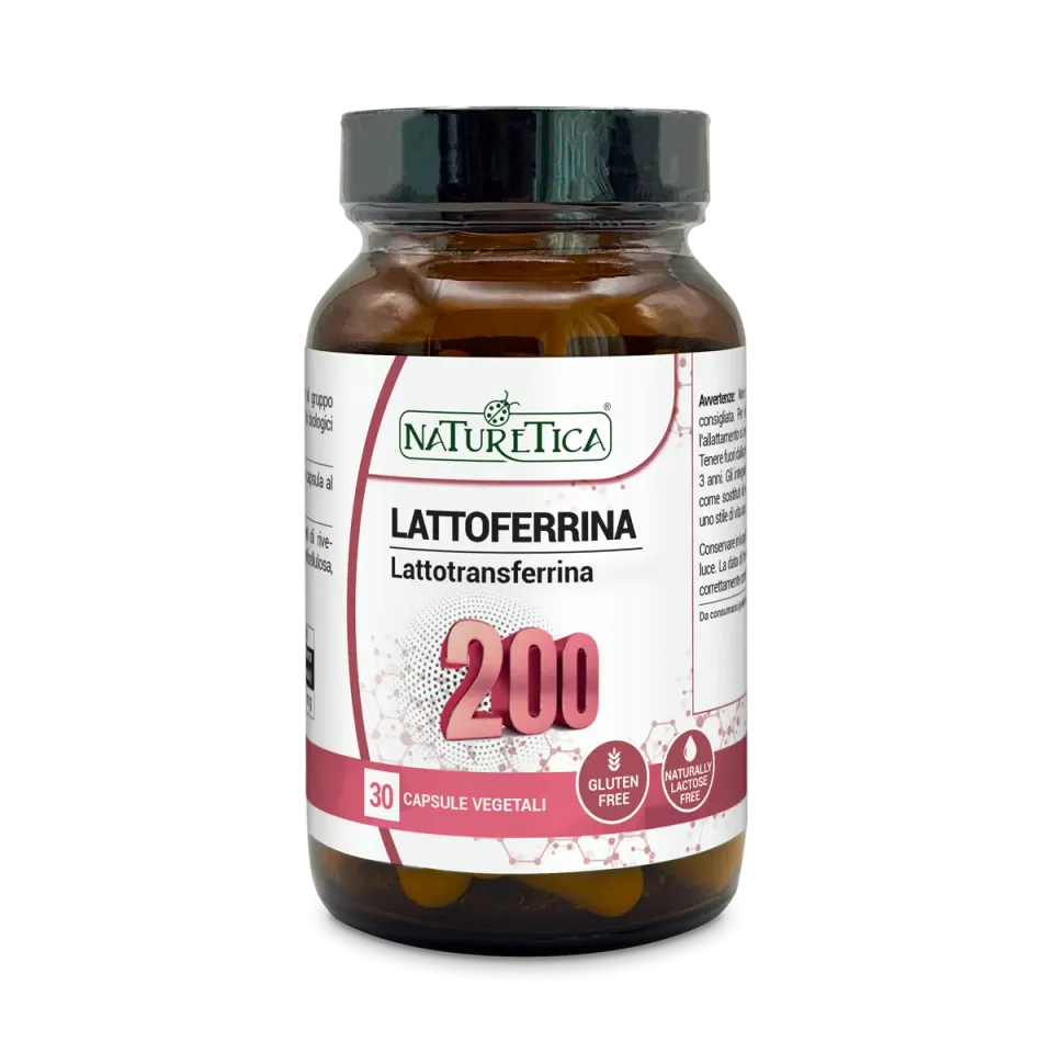 Naturetica Bielli Lattoferrina 200 mg Integratore Difese