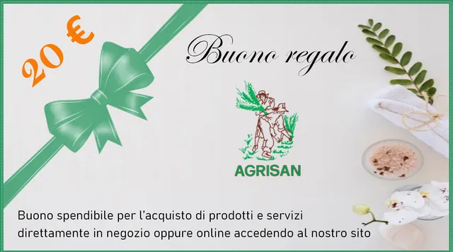 Agri-San Buono Regalo buono da 20 € online e negozio