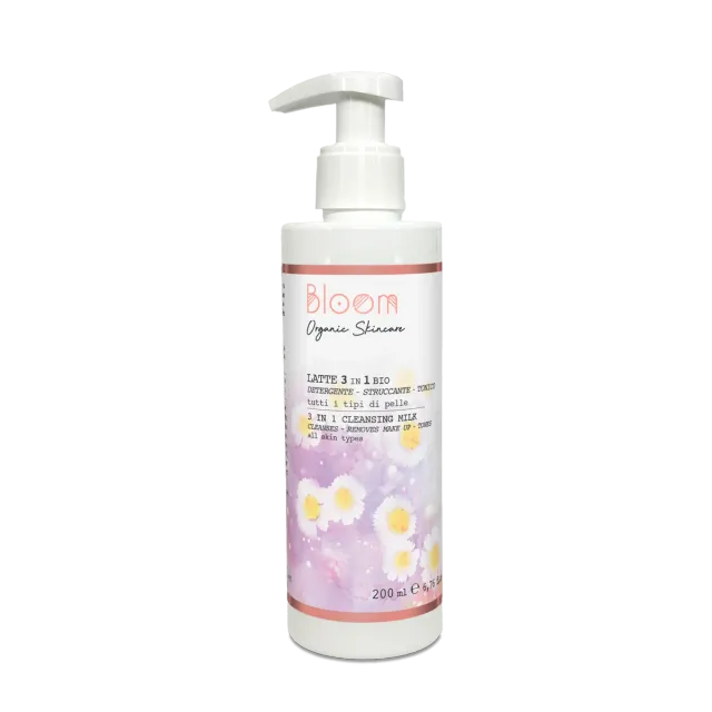 Naturetica Bielli Latte Detergente 3 in 1 BIO viso vegano