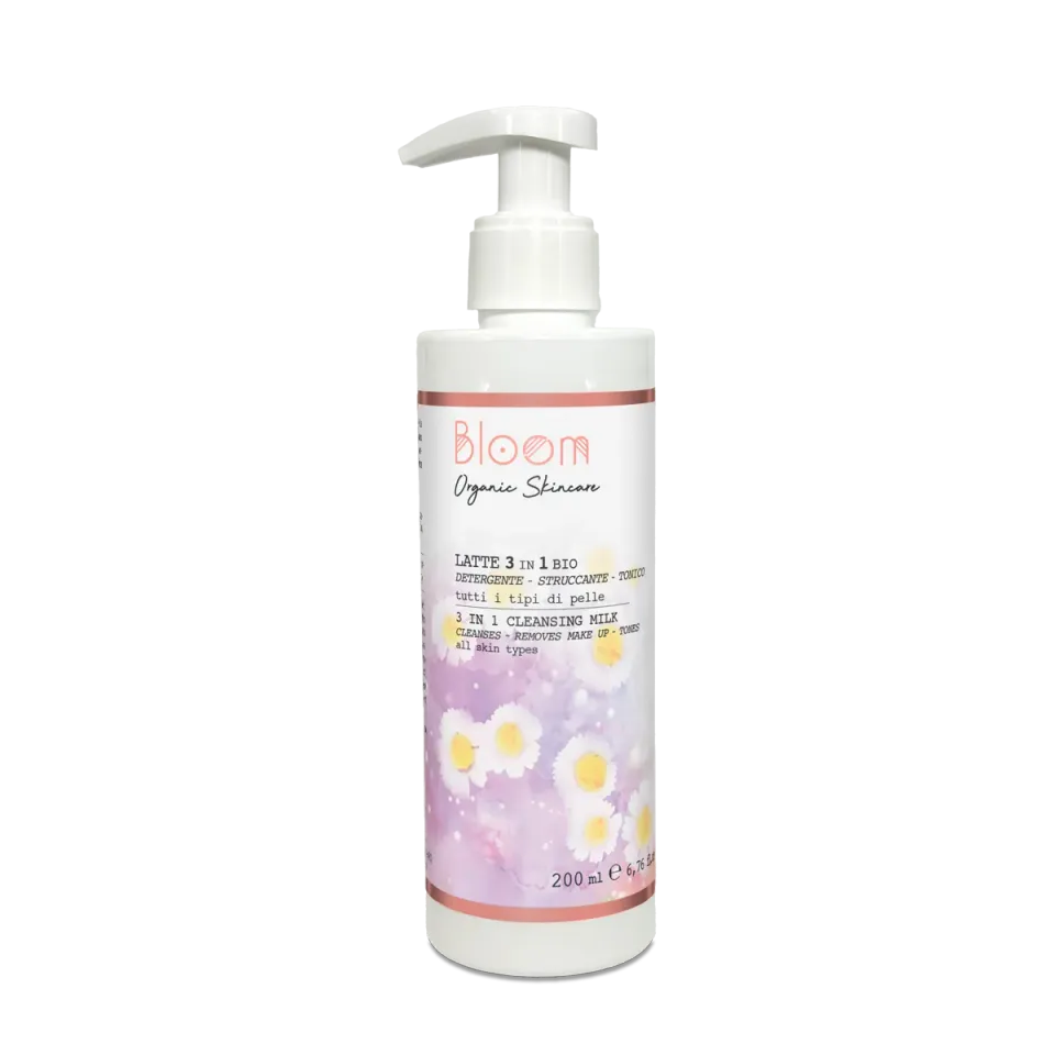 Naturetica Bielli Latte Detergente 3 in 1 BIO viso vegano