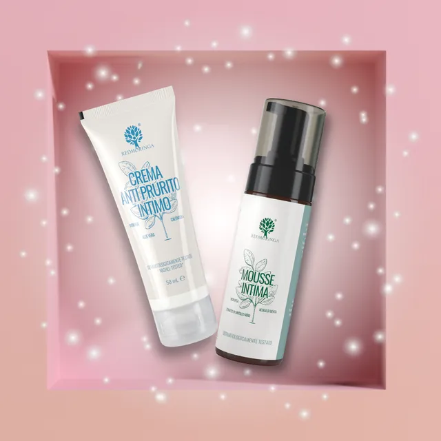 RedMoringa Intim set regalo intimo mousse e crema moringa