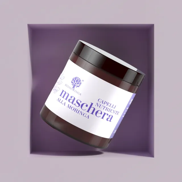 RedMoringa maschera capelli secchi olio cocco e moringa弹性 nutriente