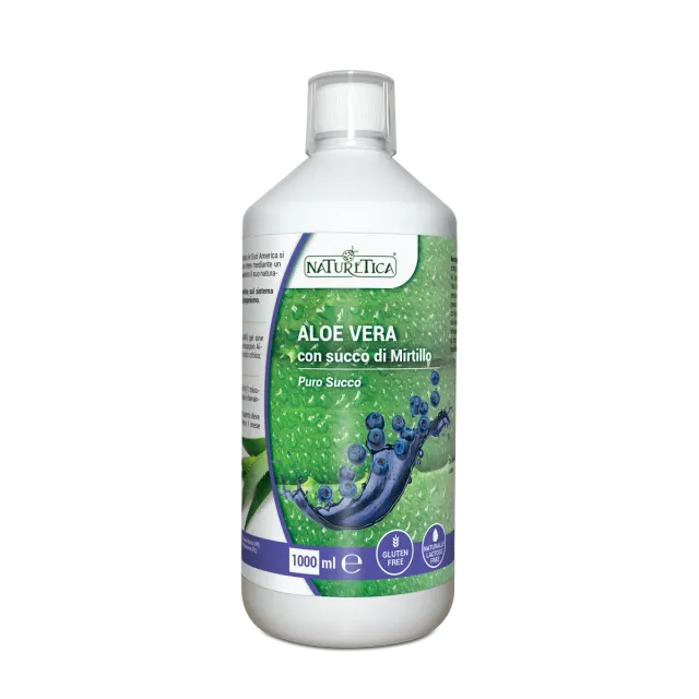 Naturetica Bielli Aloe Vera Succo Mirtillo Depurativo Bio