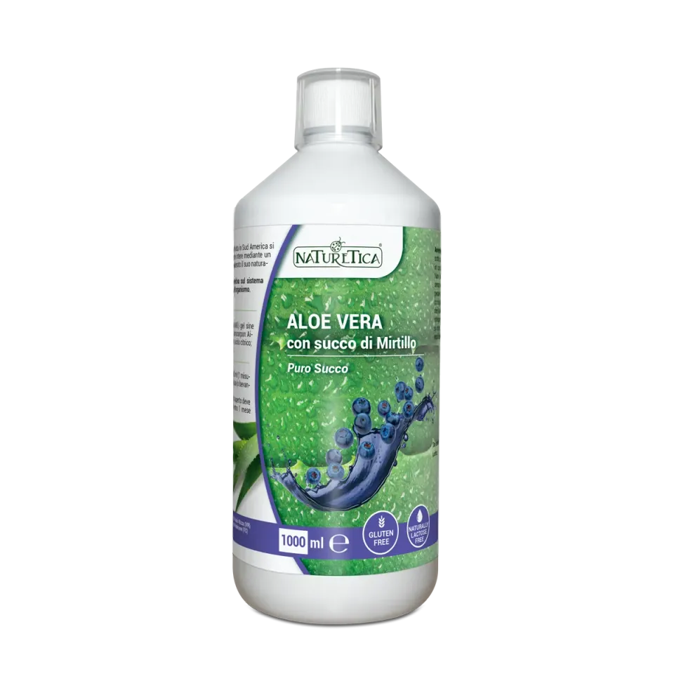 Naturetica Bielli Aloe Vera Succo Mirtillo Depurativo Bio