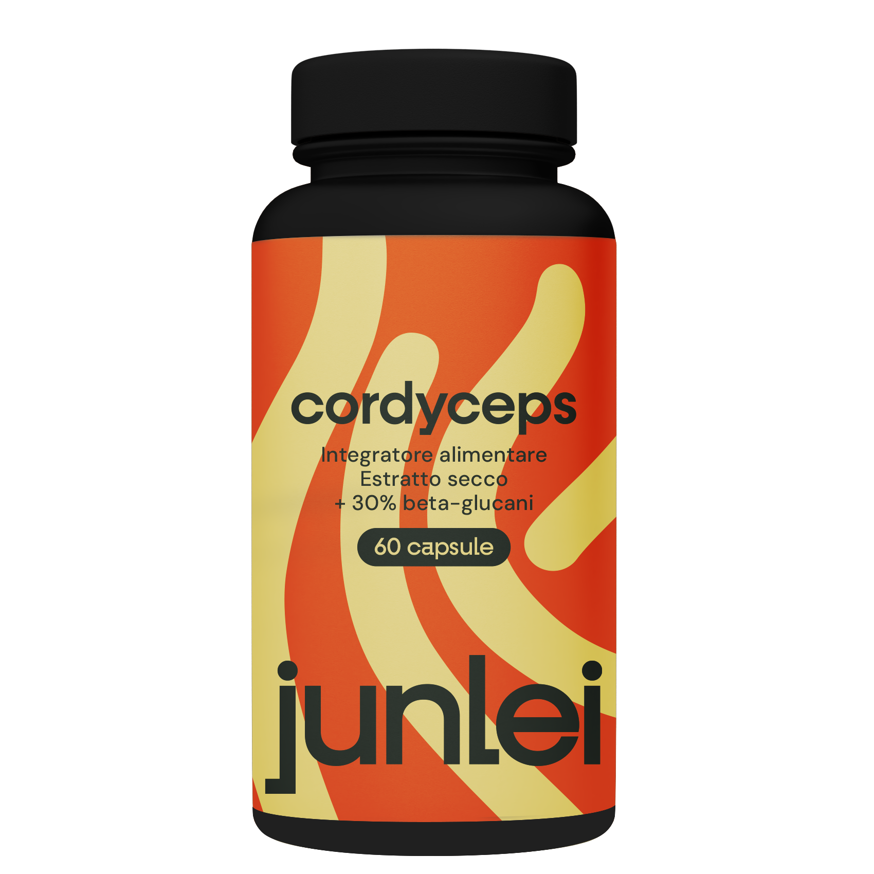 Junlei Cordyceps capsule vegane energia naturale