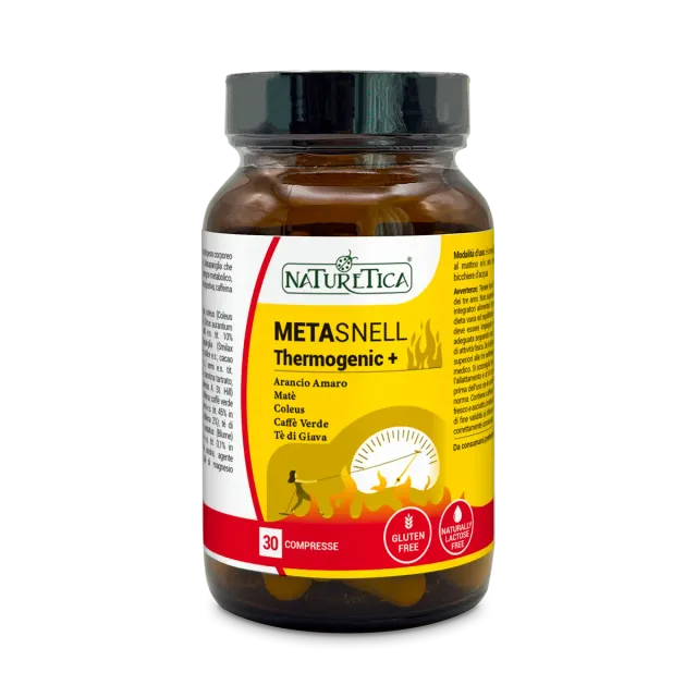 Naturetica MetaSnell Thermogenic+ bruciagrassi mate caffeina