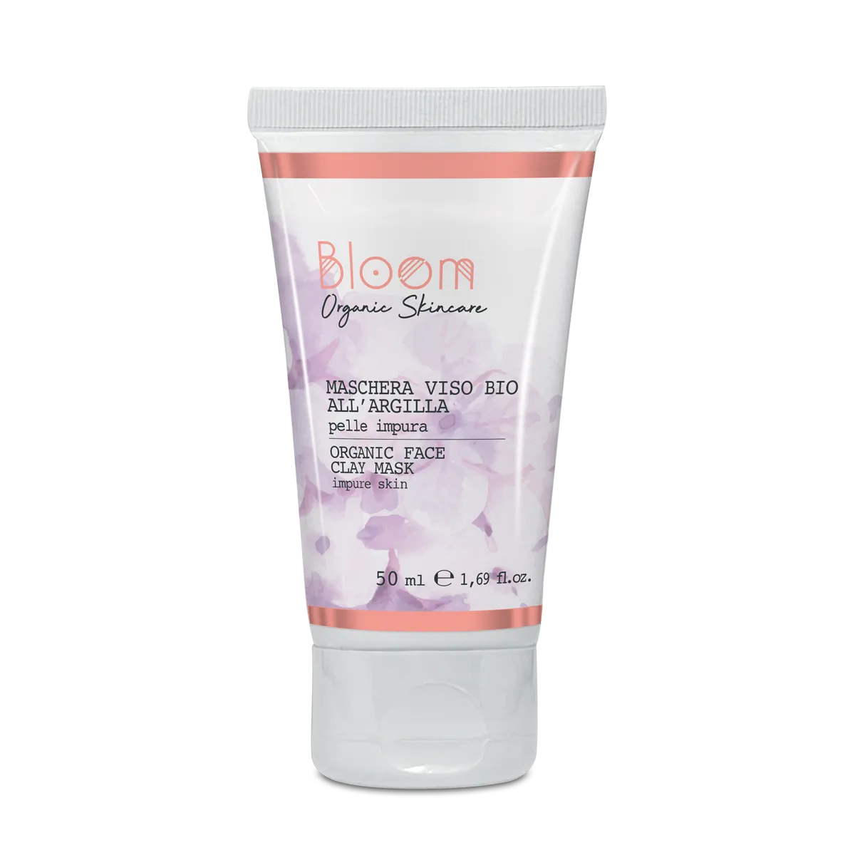 Naturetica Bielli Bloom Argilla Bio Maschera Viso Pelle Impura
