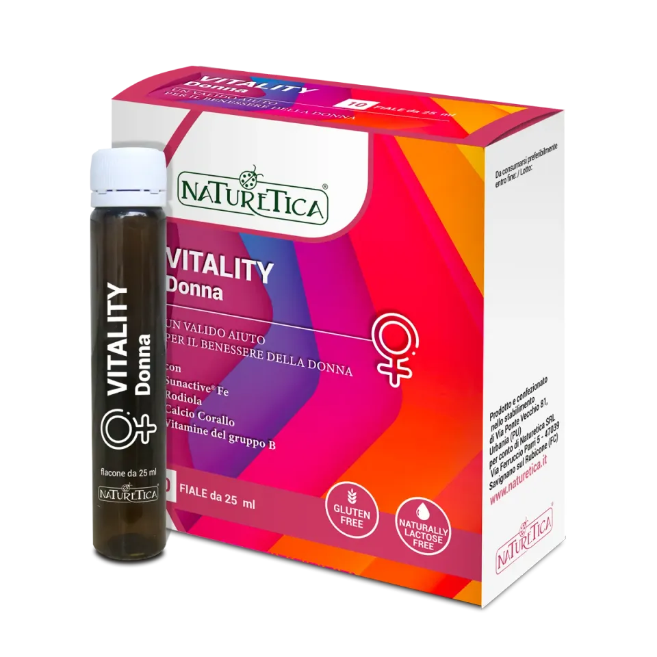Naturetica Bielli Vitality Donna integratore ferro stanchezza