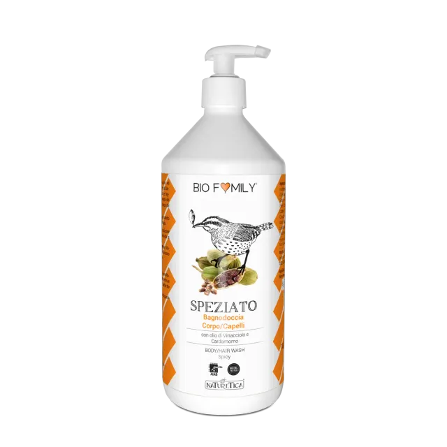 Naturetica Biofamily Bagno Doccia Speziato cardamomo