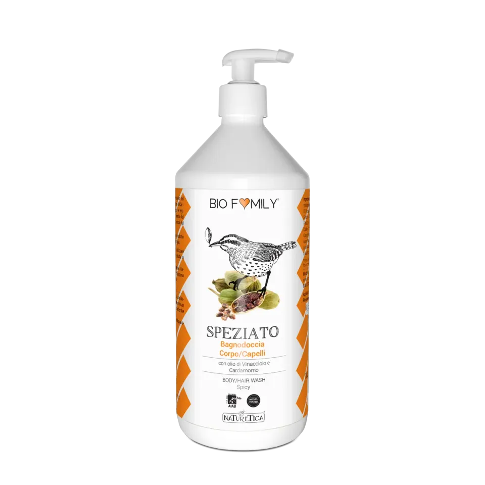 Naturetica Biofamily Bagno Doccia Speziato cardamomo