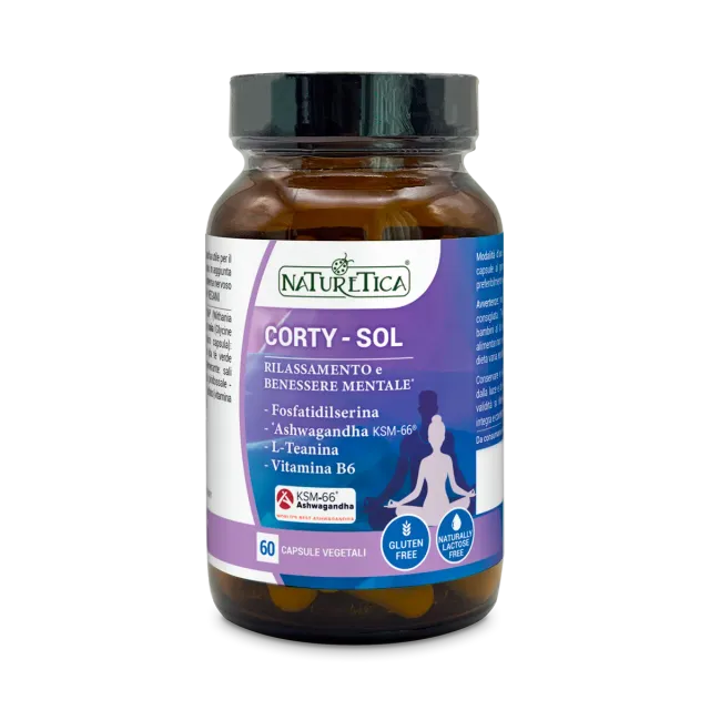 Naturetica Bielli Corty-Sol integratore ashwagandha KSM-66