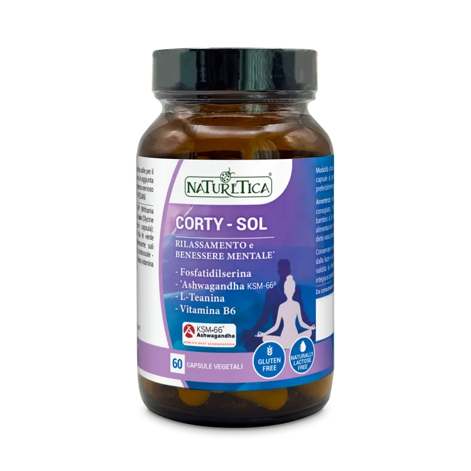 Naturetica Bielli Corty-Sol integratore ashwagandha KSM-66