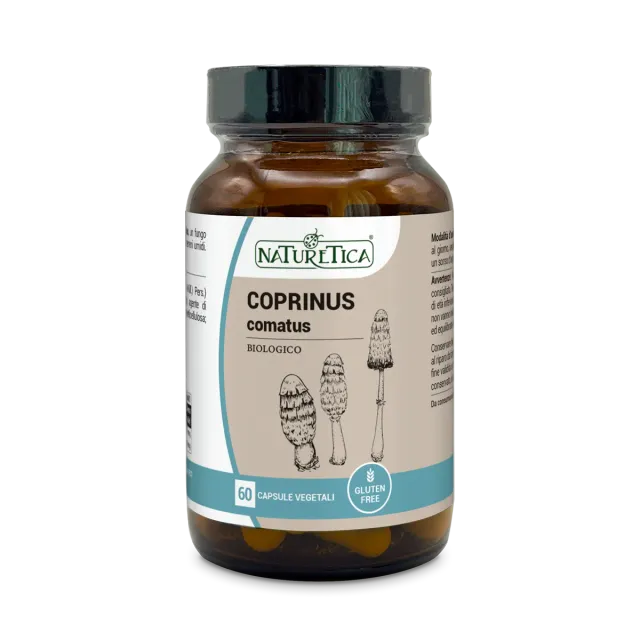 Naturetica Bielli Coprinus Comatus integratore fungo vegano