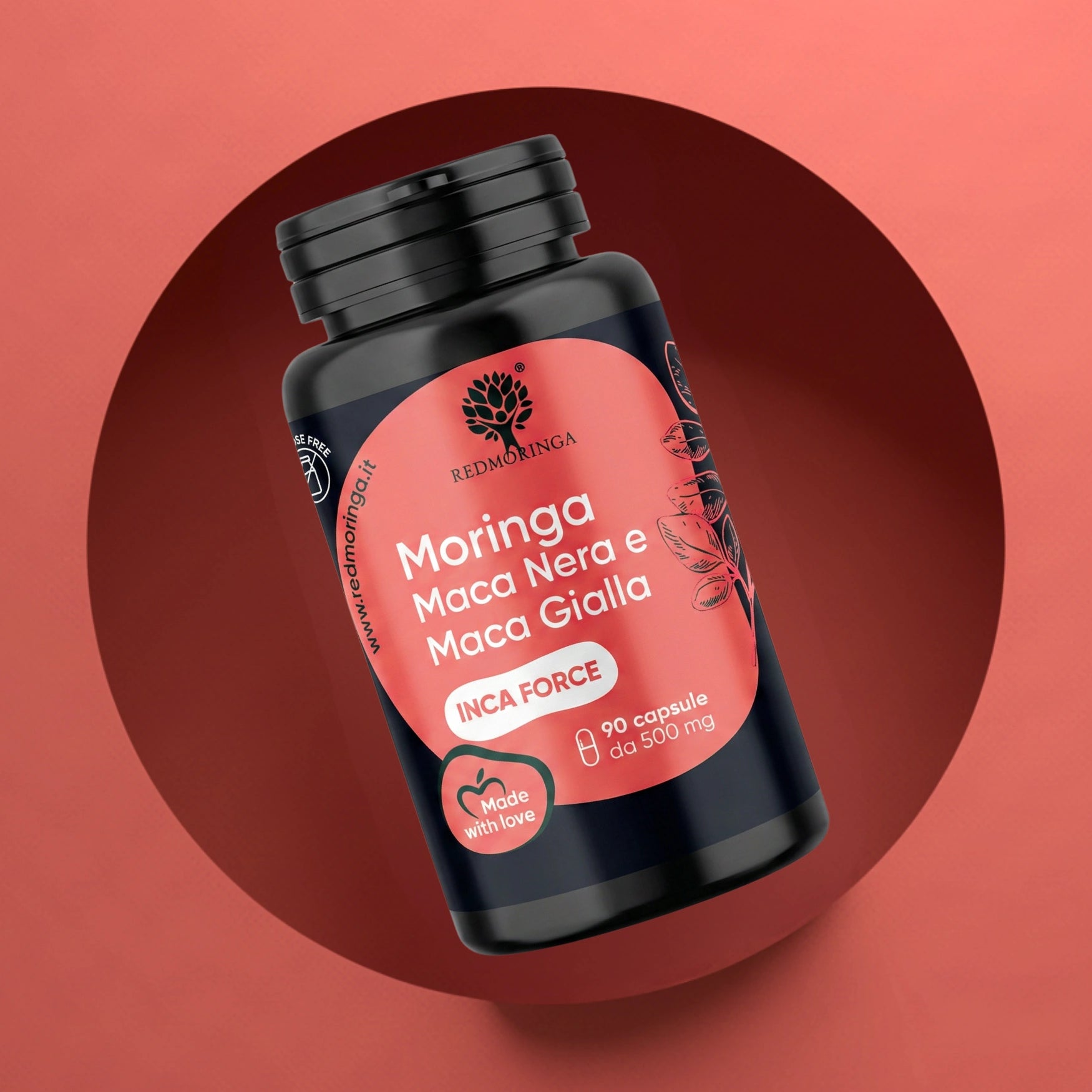 RedMoringa Inca Force maca nera gialla integratore energia